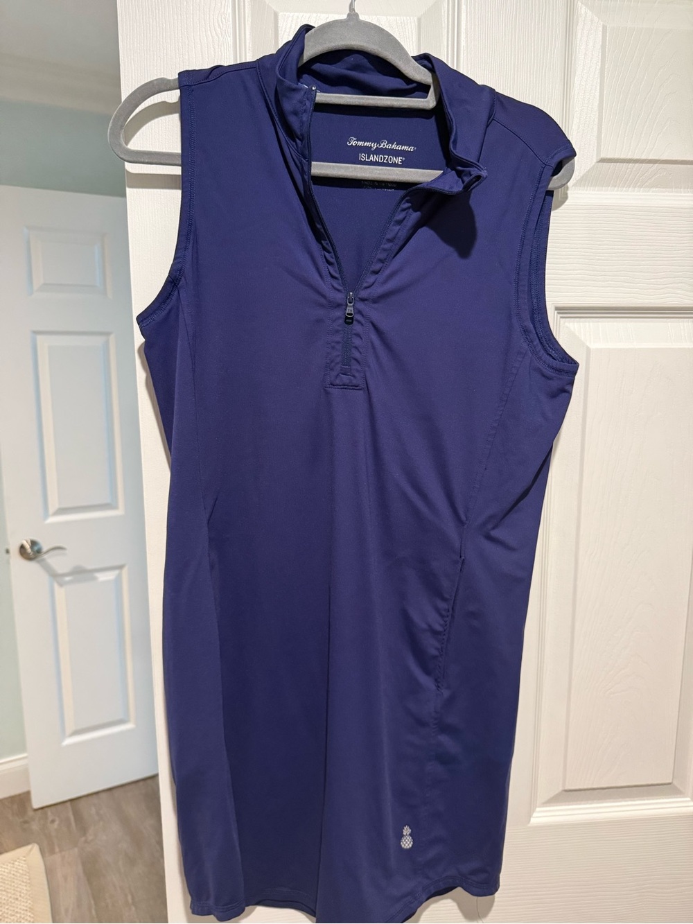 Tommy Bahama Women's Navy Sleeveless dress